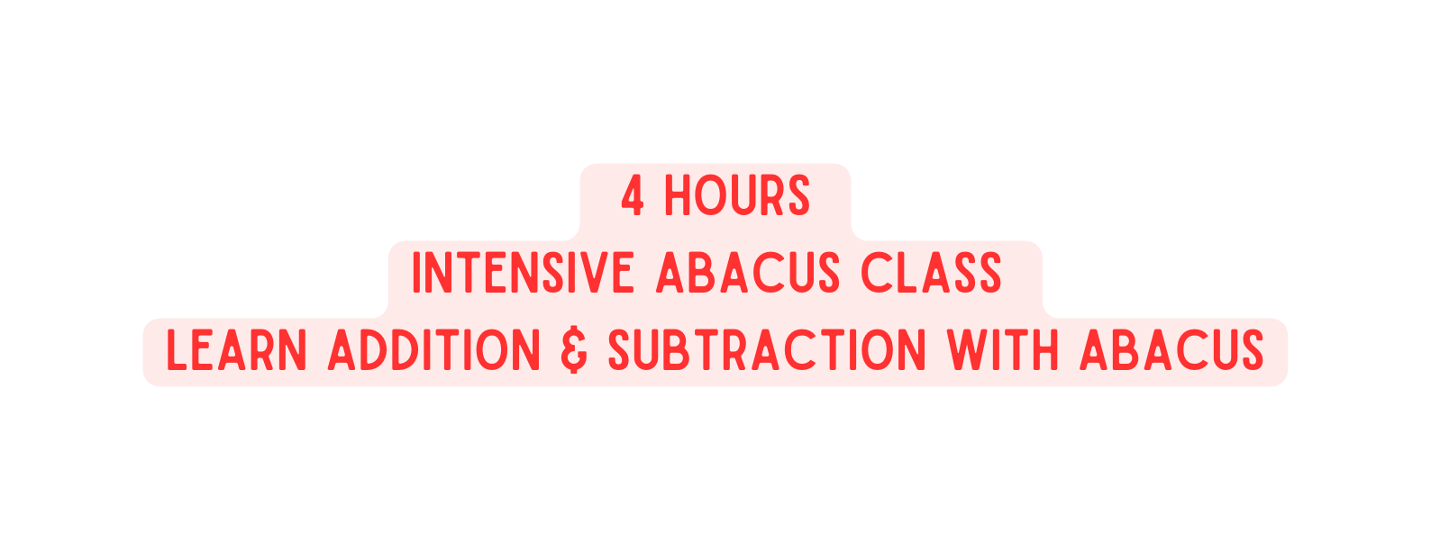 4 Hours Intensive Abacus Class Learn addition subtraction with abacus